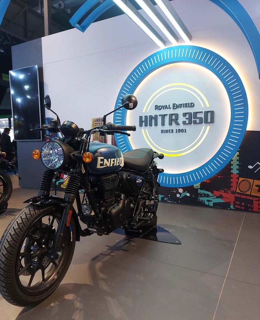 Royal Enfield HNTR 350 Salón Moto