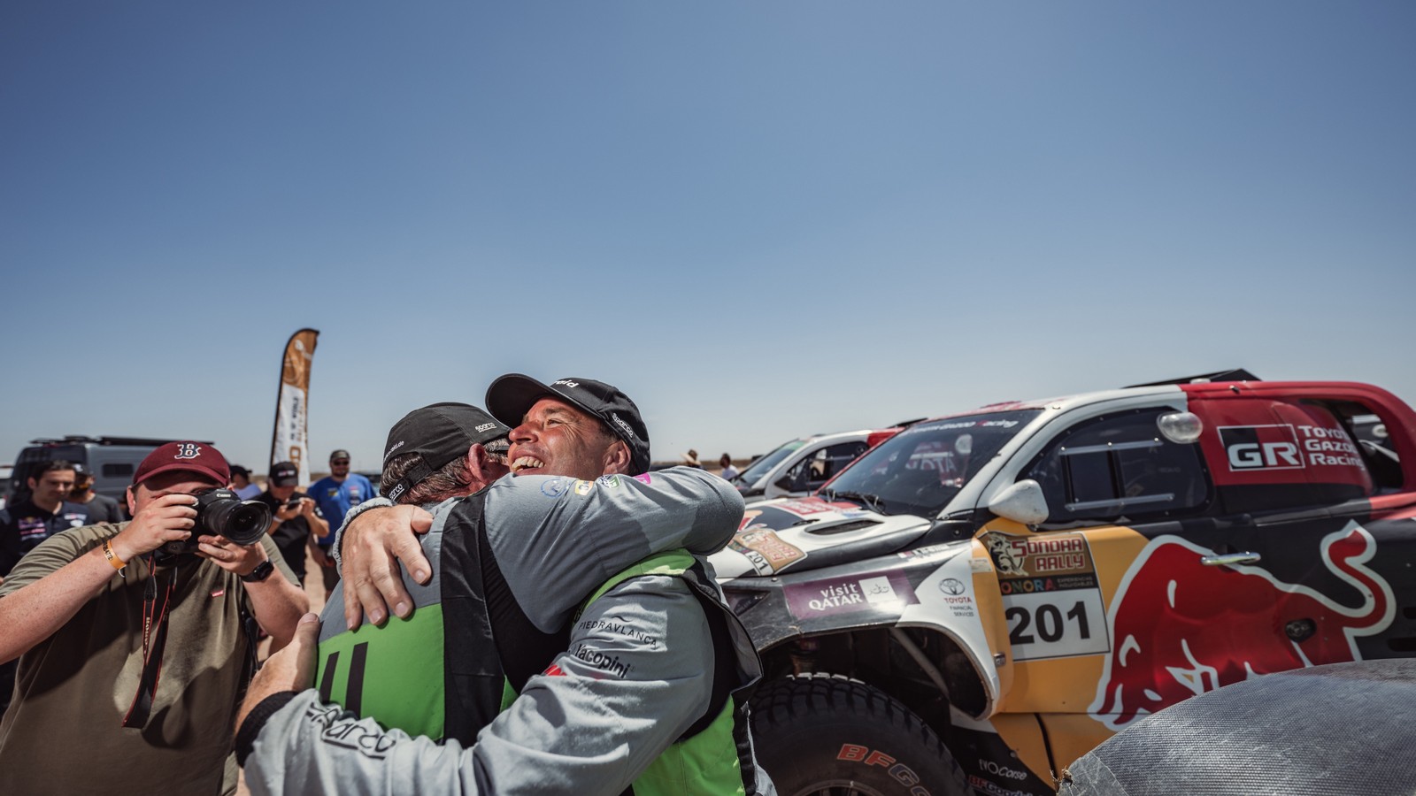 Sebatián Halpern Rally México Podio Roni