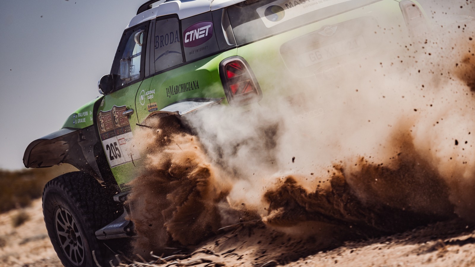 Sebatián Halpern Rally México arena