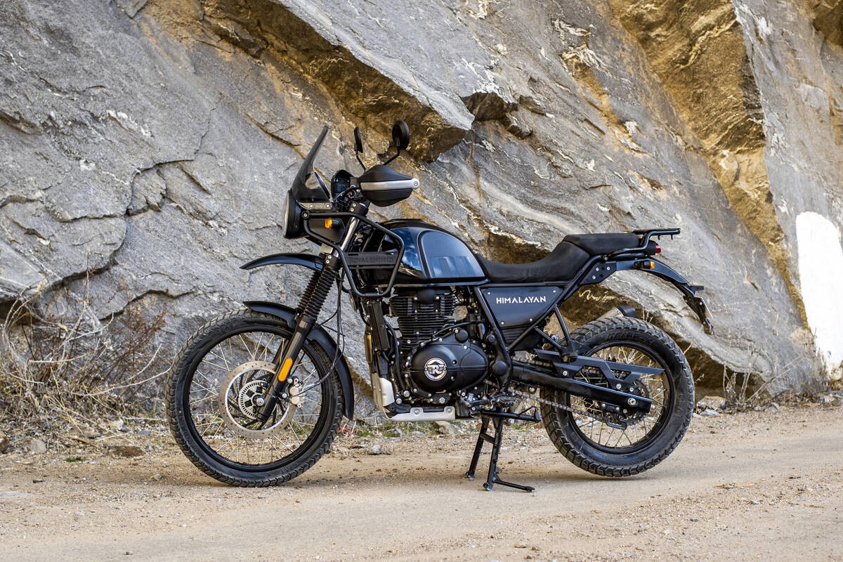 Royal Enfield Himalayan 450. (imagen ilustrativa)