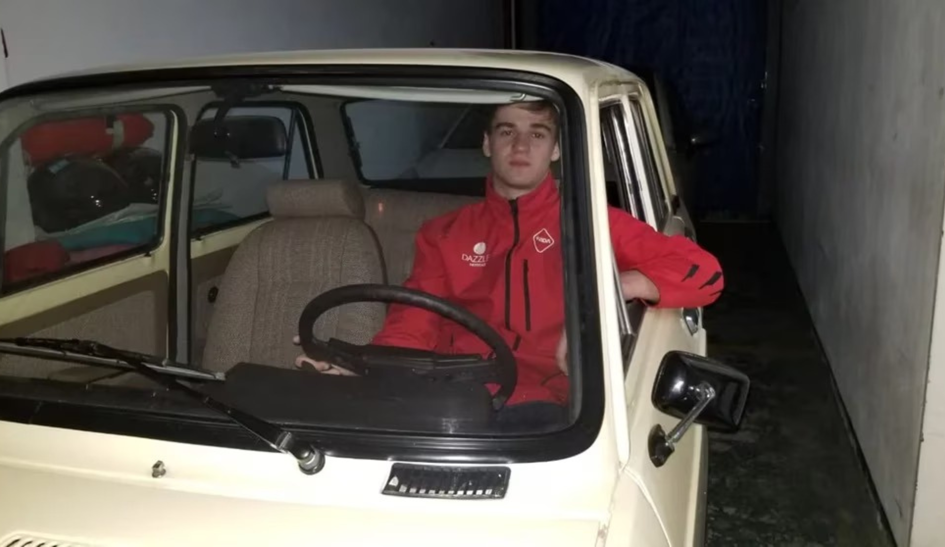 El Fiat 128 de Maradona.