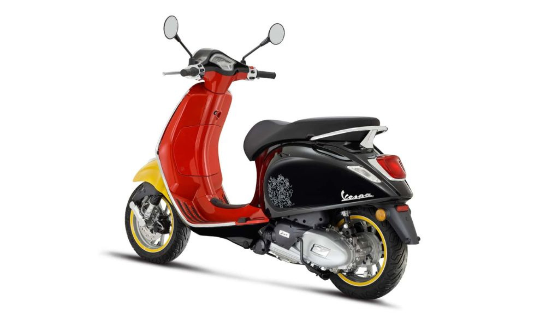 La nueva Vespa inspirada en Mickey Mouse.