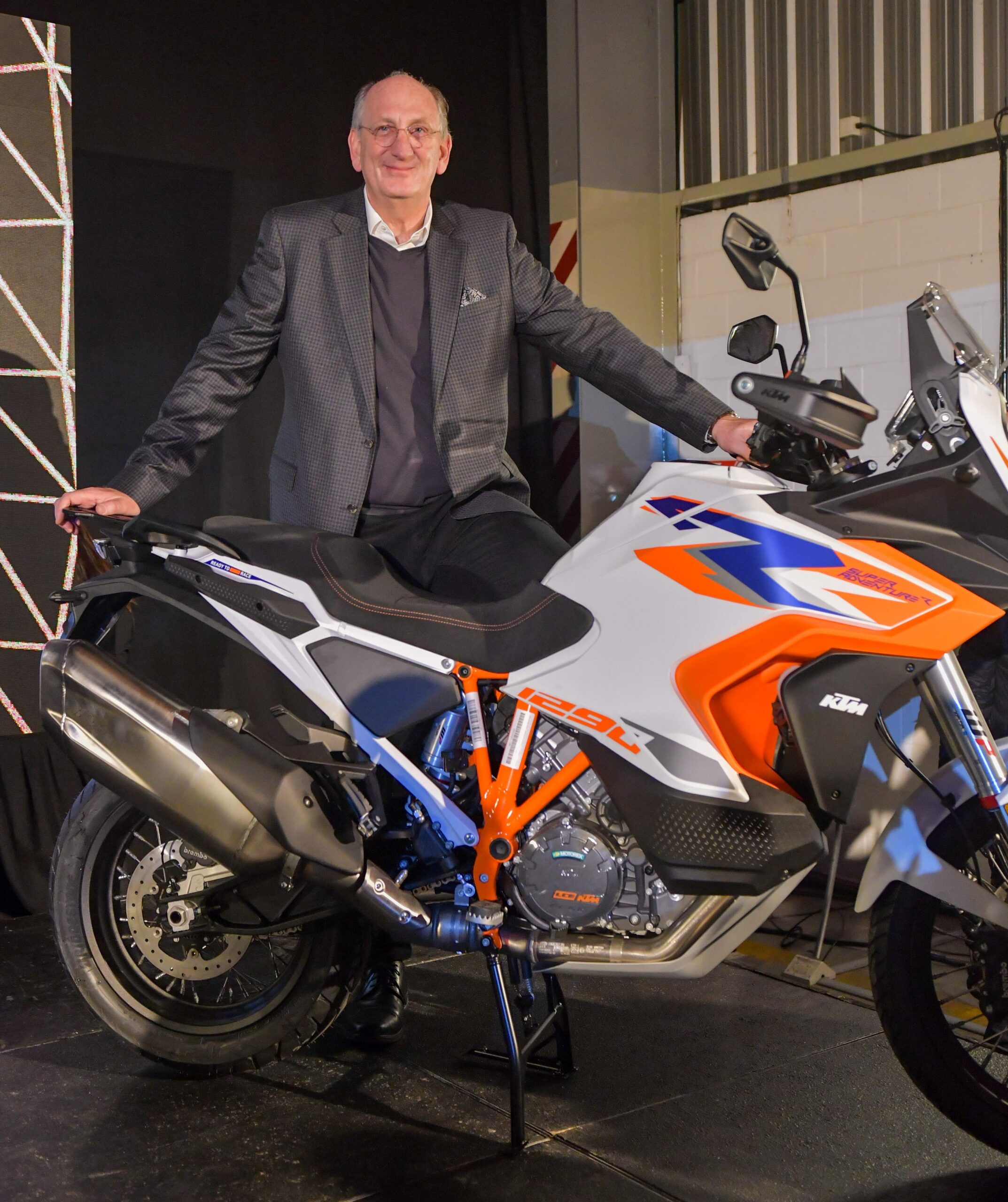 Sergio Schwartz y la KTM 1290 Super Adventure R.