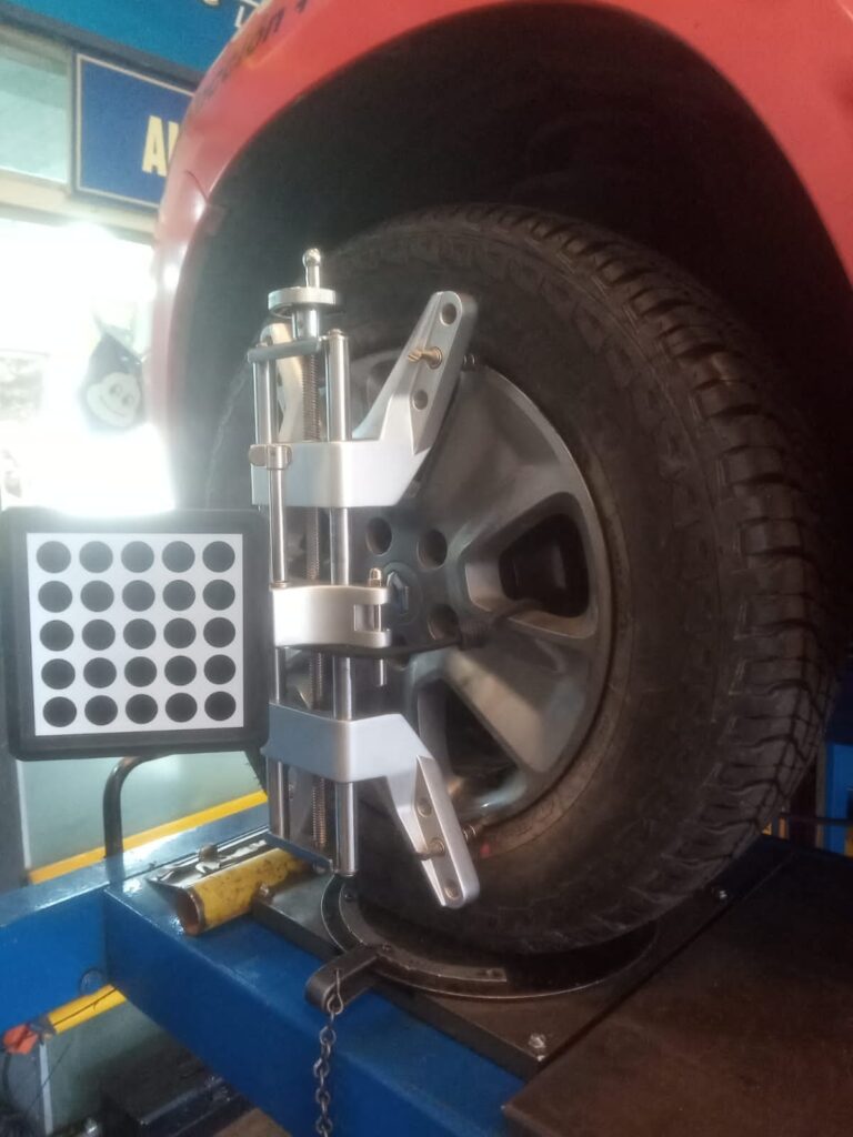 Alineación 5D parra neumáticos