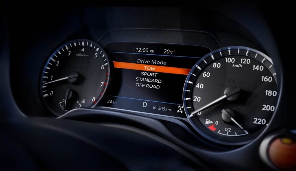 NIssan Frontier modos de conducción