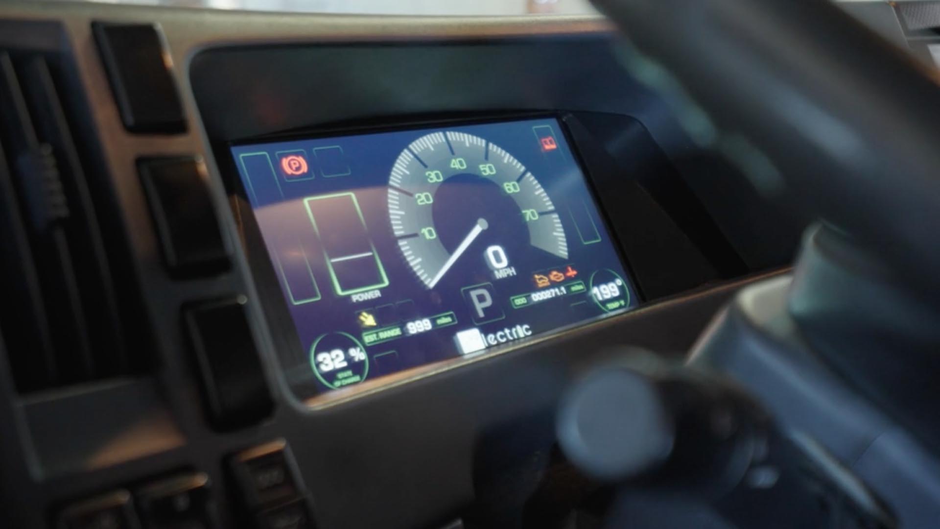 Evolectric, interior digital