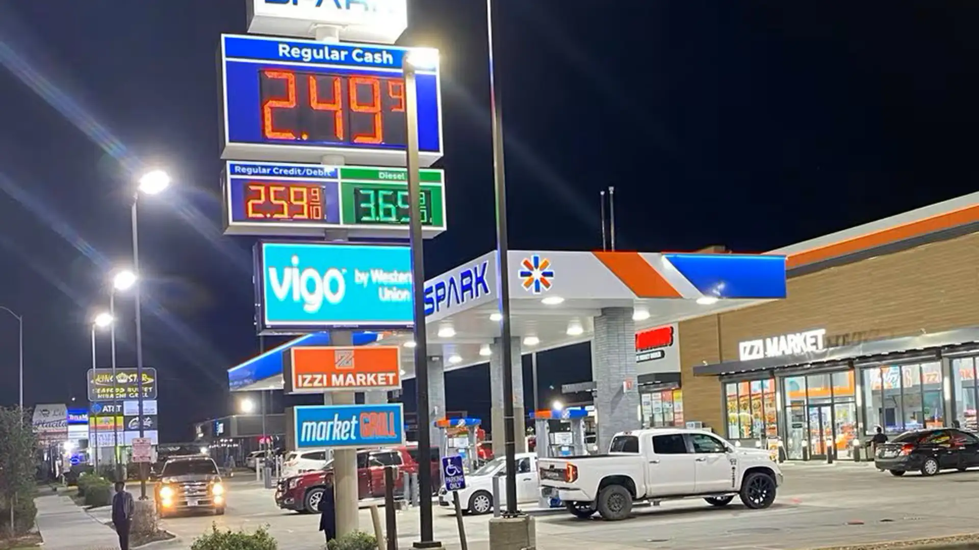 Estación de combustible en EE.UU.