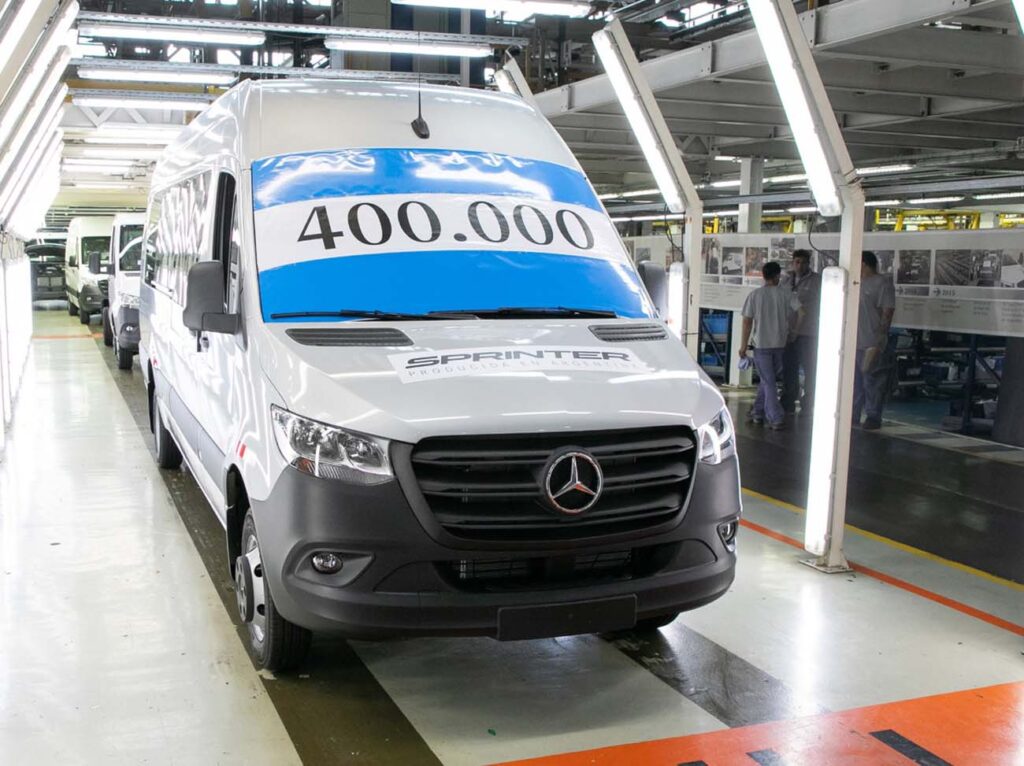 Sprinter Mercedes-Benz producción récord
