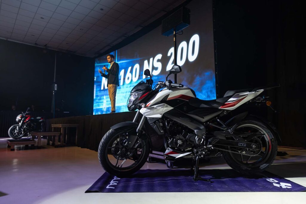 Bajaj Rouser NS160 y NS200.