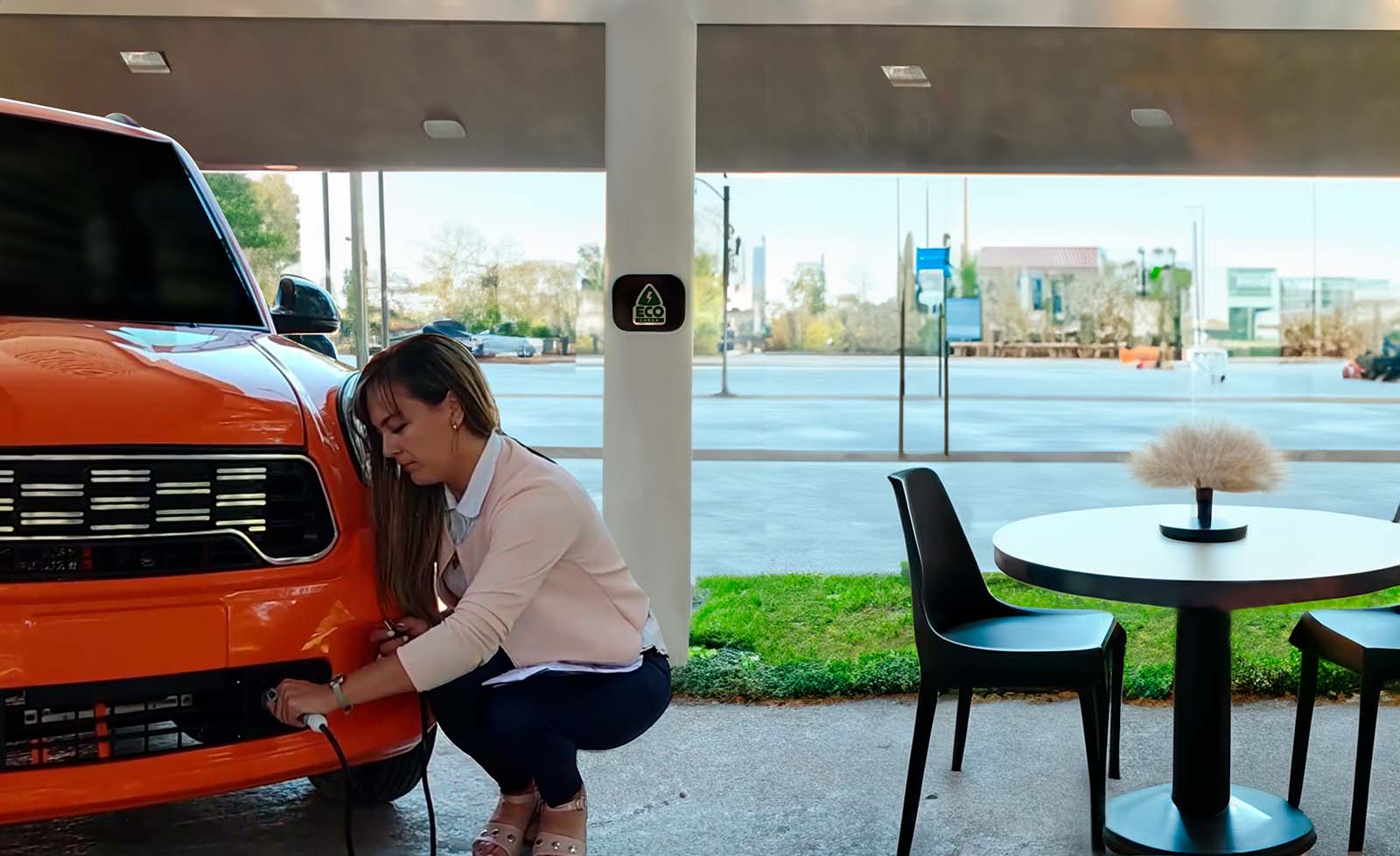 coradir carga eléctrica