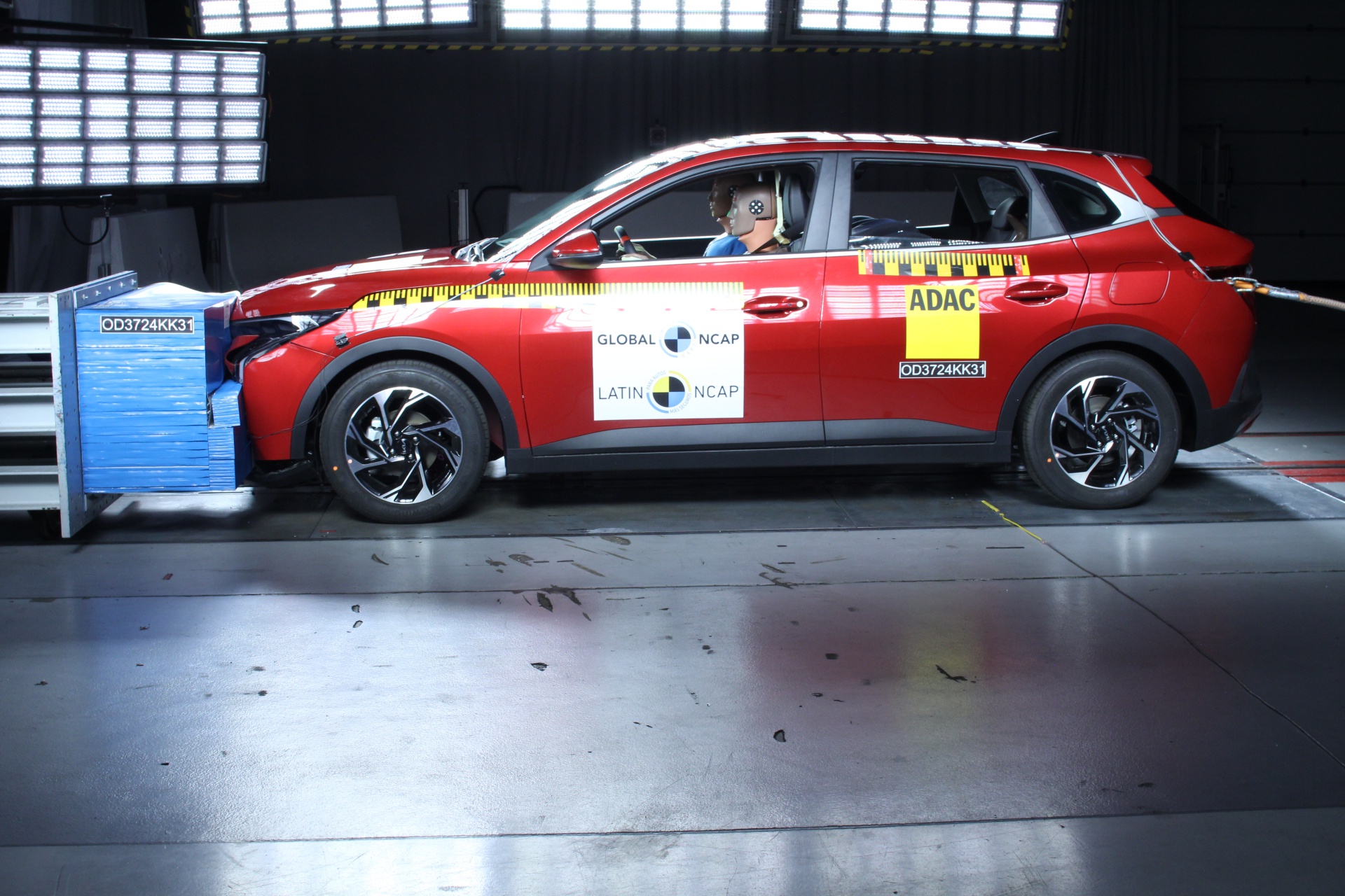 El Kia K3 logró 5 estrellas de seguridad