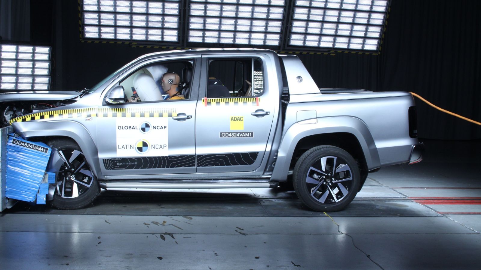 Crash test: Nueva Volkswagen Amarok / LatinNCAP