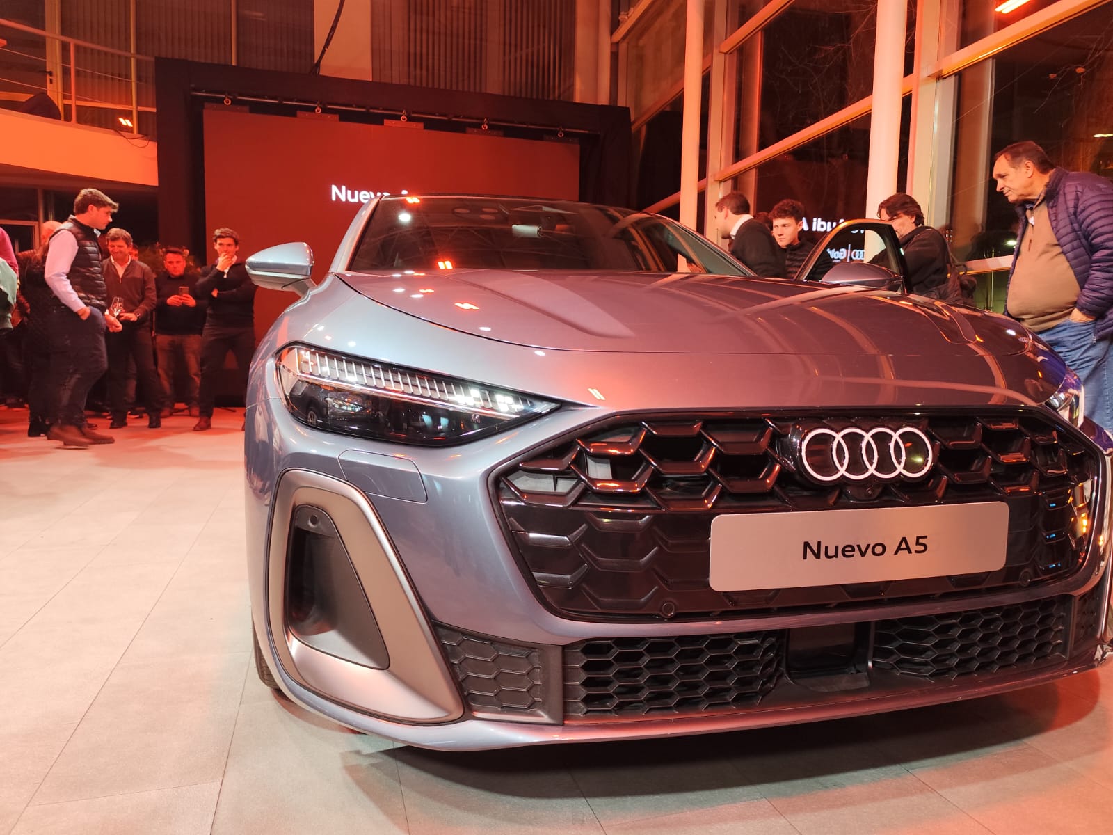 nuevo Audi A5 presentación Mendoza trompa
