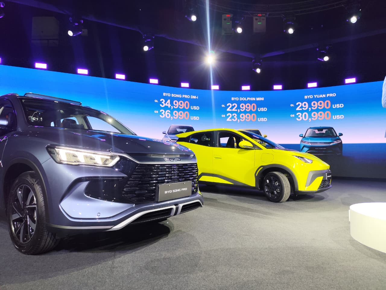 BYD Song Pro y Dolphin